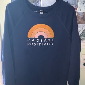 Women’s radiate positivity crewneck